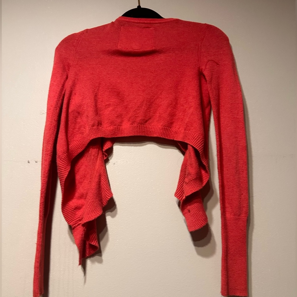 Knitted pink/red sweater